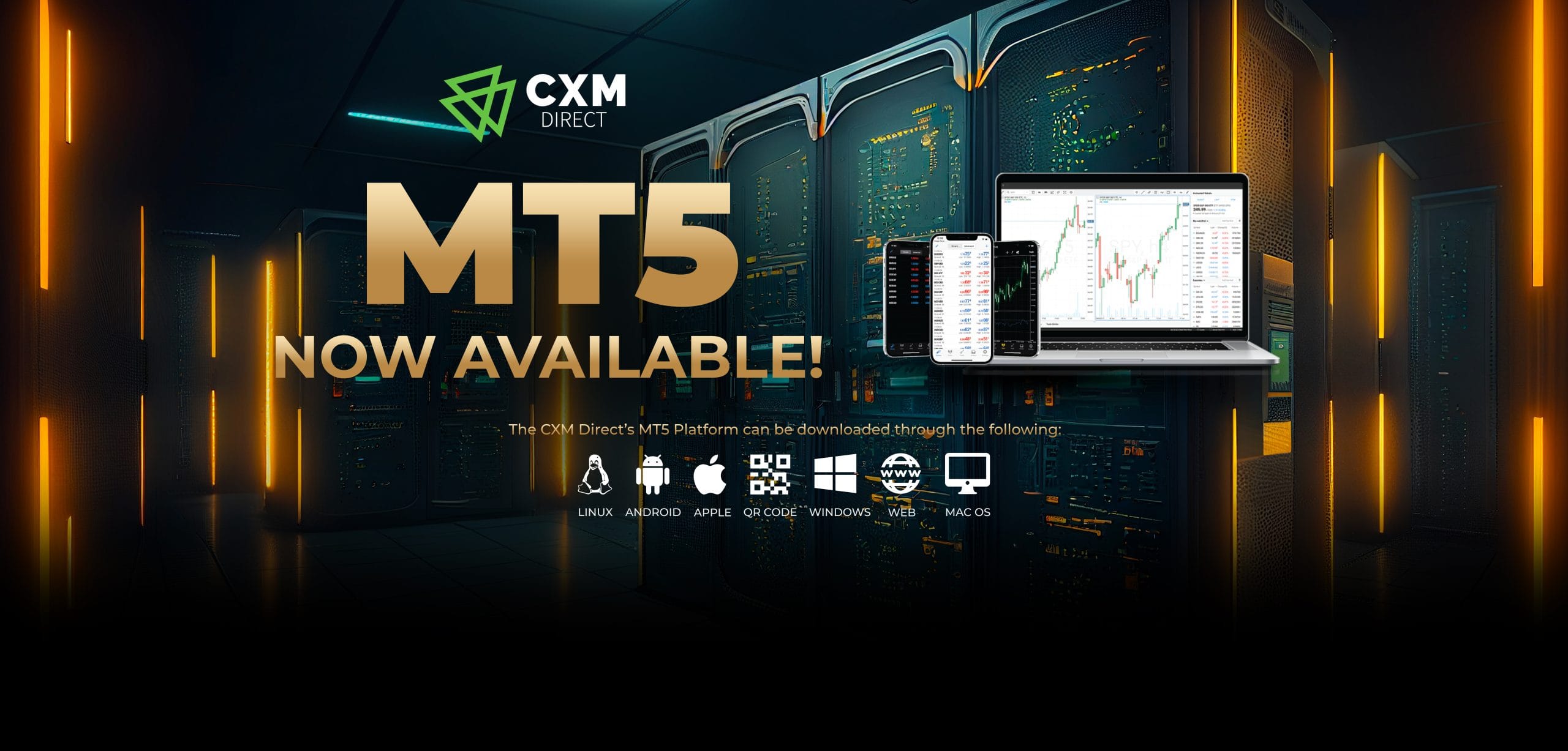 CXM улучшает торговый опыт с запуском платформы MetaTrader 5