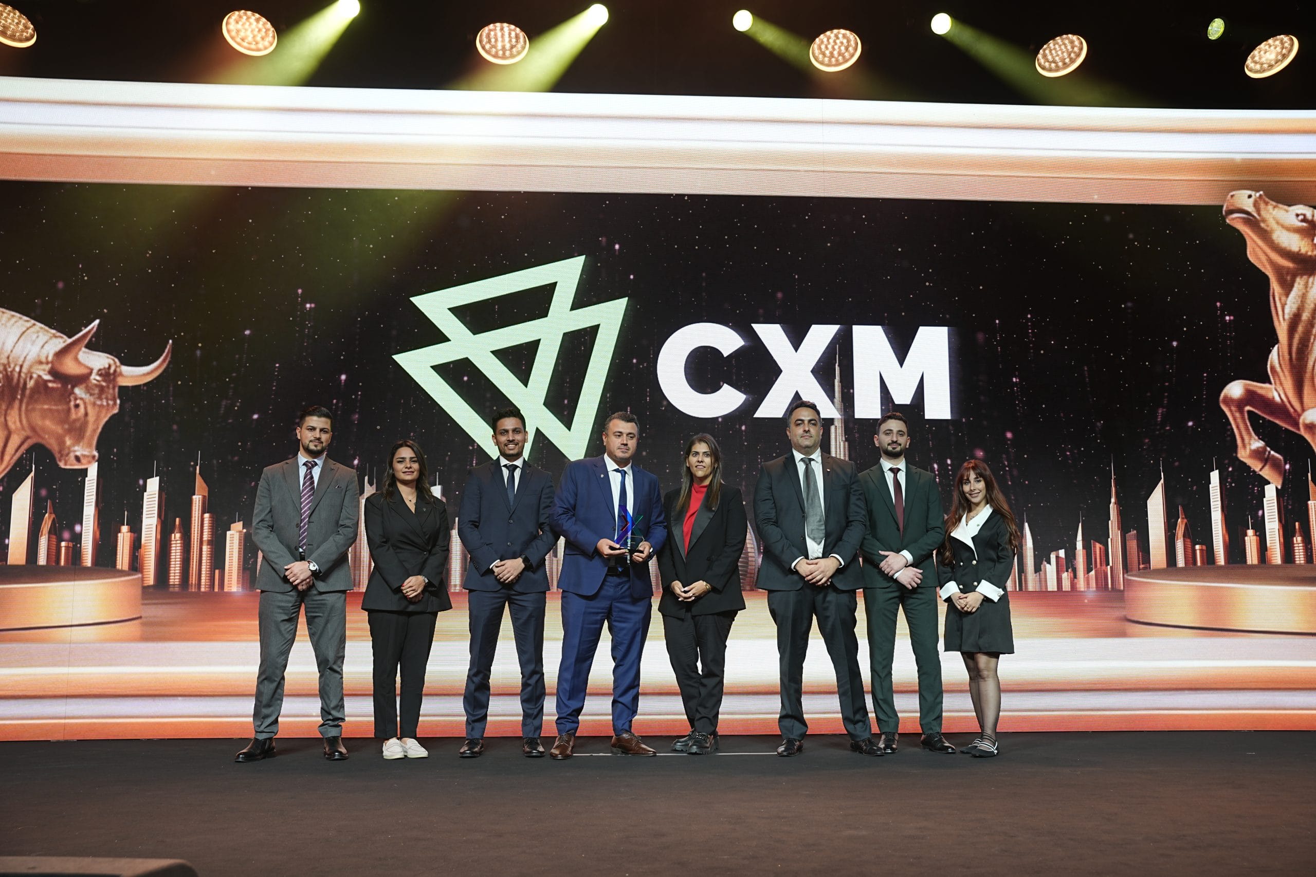 CXM คว้ารางวัล "โบรกเกอร์ฟอเร็กซ์ Fintech ยอดเยี่ยม" ในดูไบ