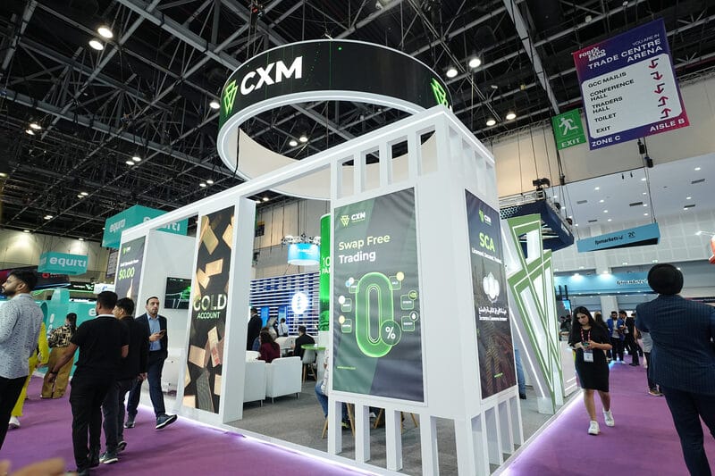 منظر عام لجناح عرض CXM
